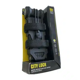 Antivol pliable articulé Auvray City Lock 360 Pro avec support - Sécurité 8/10 (ART**)